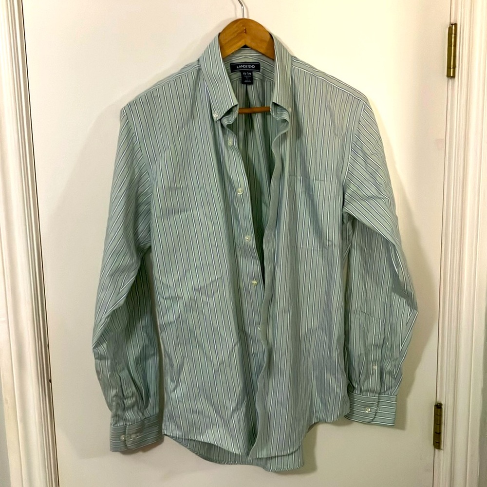 Lands’ End Striped Shirt